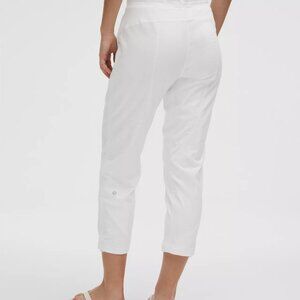 Lululemon White Dance Studio Mid-Rise Cropped Pants